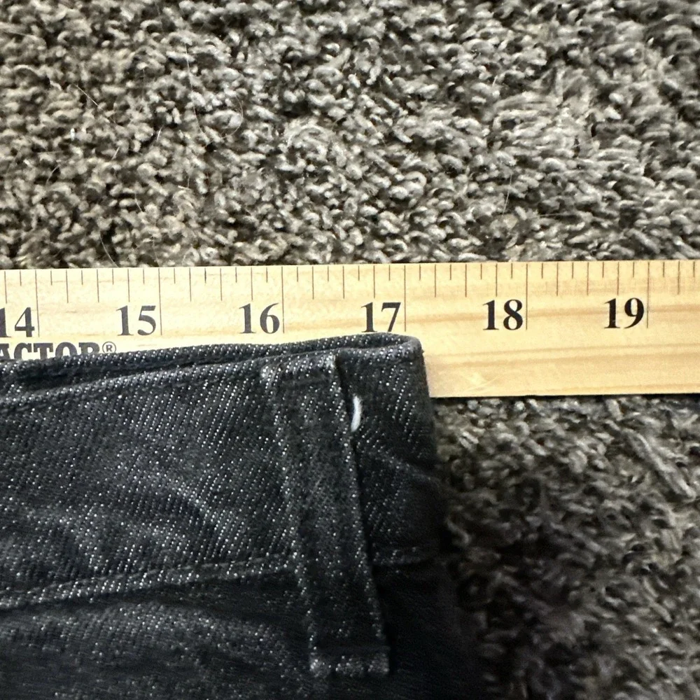 Vintage Levis‎ 540 Jeans Mens 36x31 Black Denim Gold Tab Made in USA (34x29)